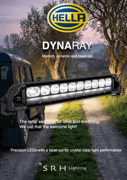 Hella DYNARAY 21.5'' double row spot lightbar7 " - 20"1FJ 359 100-221HellaSRH Lighting