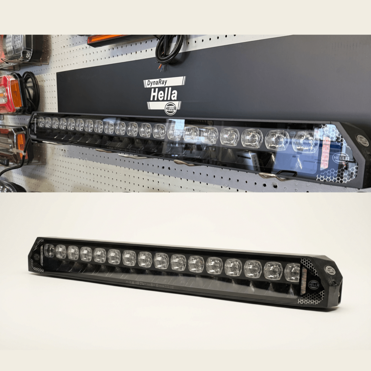Hella DYNARAY 37.5'' double row spot lightbar with strobe33" - 40"1FJ 359 100-311HellaSRH Lighting