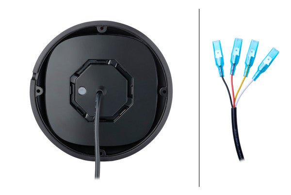 Hella K-LED Quadra amber LED beacon with Dark lensLED BeaconHellaSRH Lighting