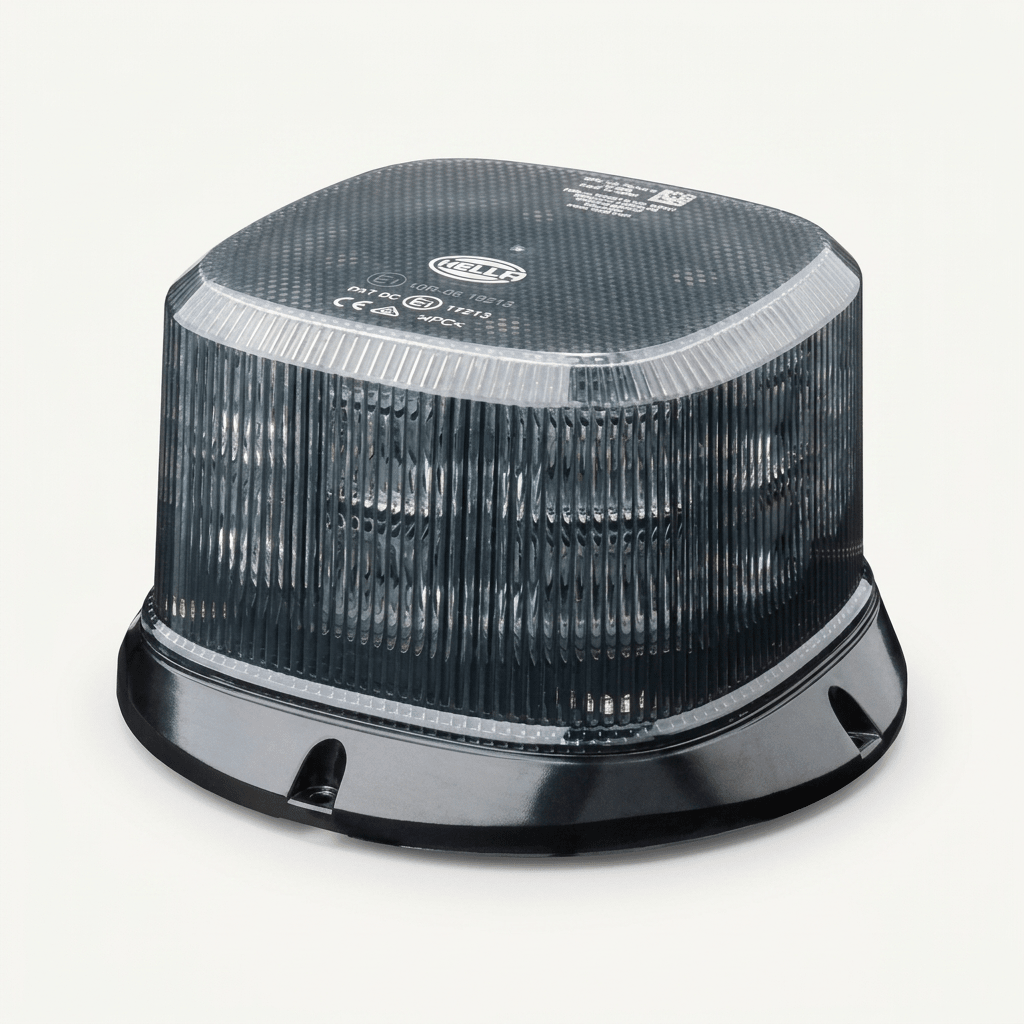 Hella K-LED Quadra amber LED beacon with Dark lensLED BeaconHellaSRH Lighting
