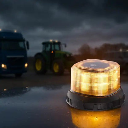 Hella K-LED Quadra amber LED beacon with Dark lensLED BeaconHellaSRH Lighting