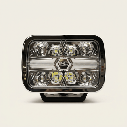 Hella Valuefit Blade Rectangular 9 in. Upright MountDriving Light1FJ 357 199-081HellaSRH Lighting