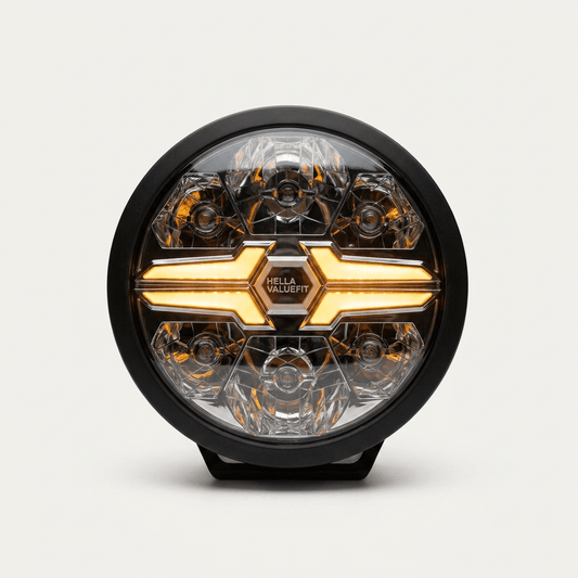 Hella Valuefit Blade Round Driving Lights 7' and 9" versionsDriving Light1Fj 357 199-071HellaSRH Lighting