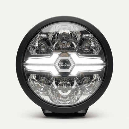 Hella Valuefit Blade Round Driving Lights 7' and 9" versionsDriving Light1Fj 357 199-071HellaSRH Lighting