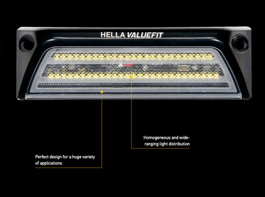 hella Valuefit SMS2000 LED Scene light dual voltageLED work light1GB 357 098-001HellaSRH Lighting