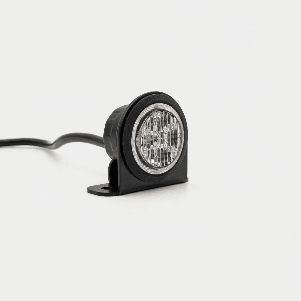 HIL - 310 Covert LED hazard warning light roundLED warning lightHIL-310-WSRH LightingSRH Lighting