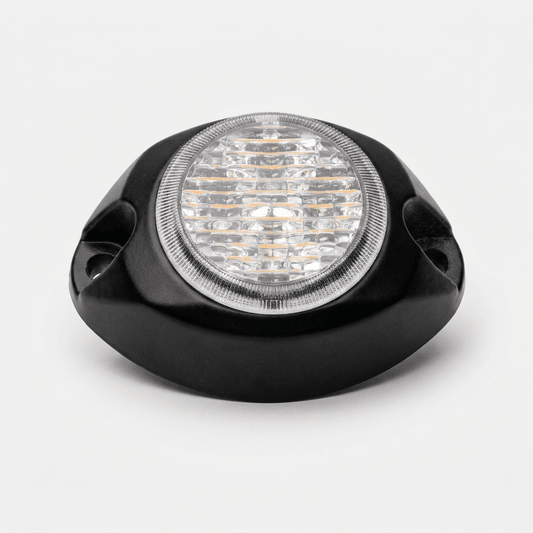 HL - 300 Covert LED hazard warning light roundLED warning lightHL-300-WVSWDSRH Lighting