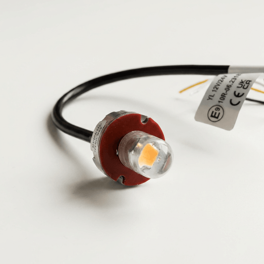 HL - 301 Covert LED hazard warning light roundLED warning lightHL-301-WVSWDSRH Lighting