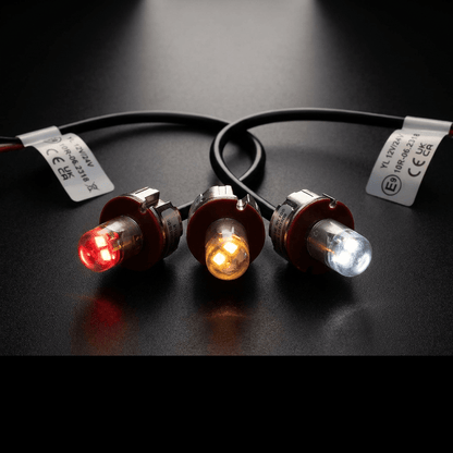 HL - 301 Covert LED hazard warning light roundLED warning lightHL-301-WVSWDSRH Lighting