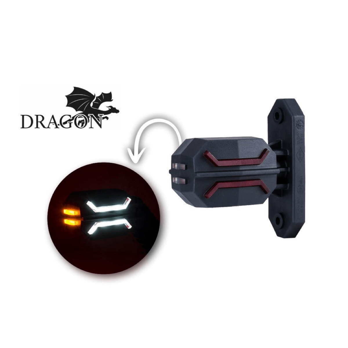 Horpol HOR 134 series outline marker light DragonLED Outline marker lightLD3065HorpolSRH Lighting
