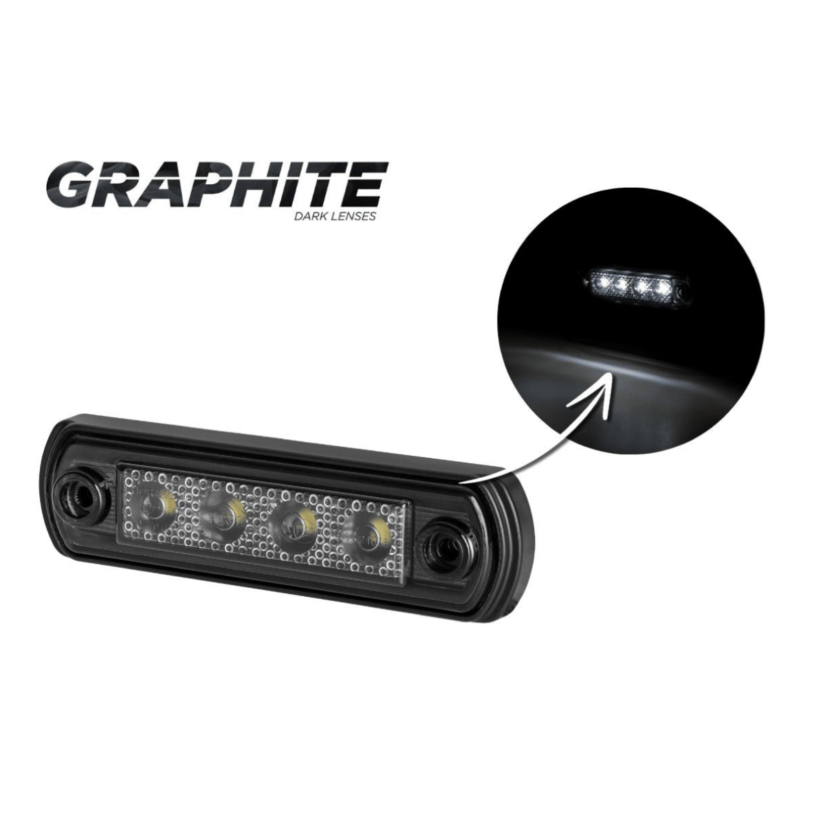 Horpol HOR 65G series Marker light GRAPHITEMarker LightLD675-GRAPHITEHorpolSRH Lighting
