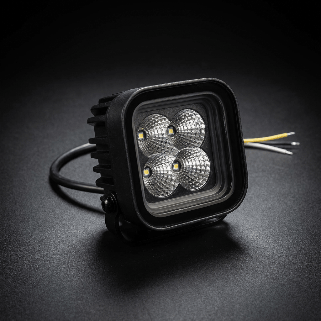 INFINITY 3" Square flood light with dual colour position lights2058AWSRH LightingSRH Lighting