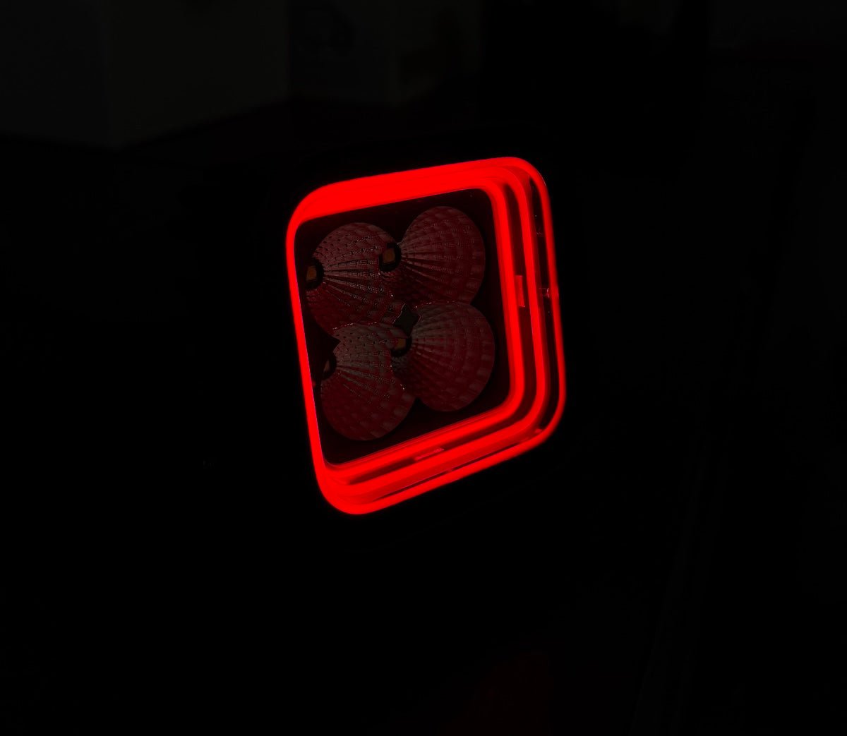 INFINITY 3" Square flood light with dual colour position lights2058AWSRH LightingSRH Lighting