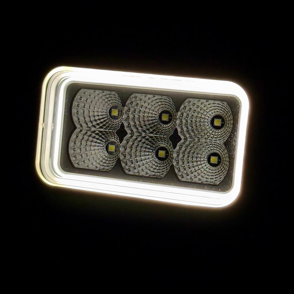 INFINITY 4" Oblong flood light with dual colour position lightsSRH LightingSRH Lighting