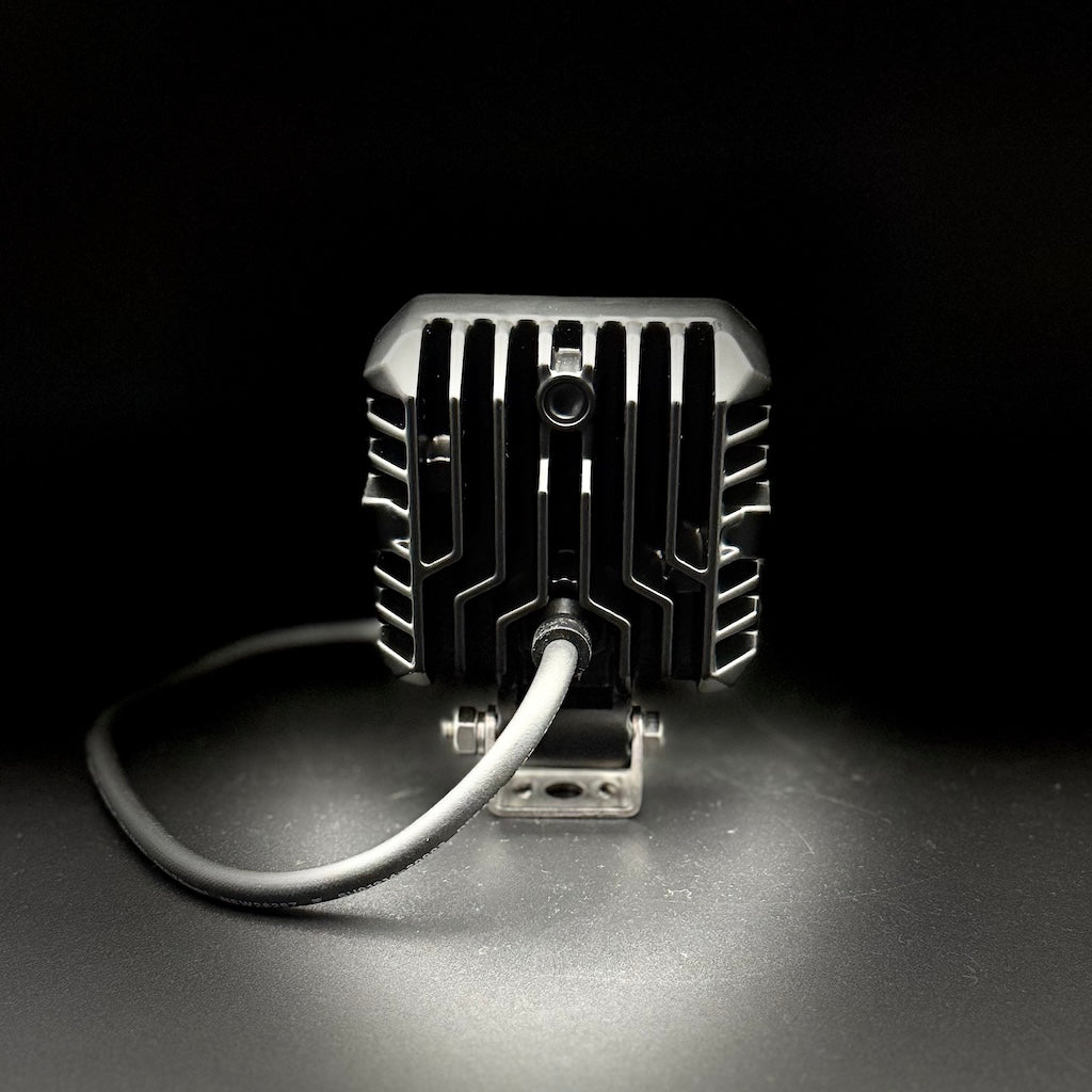 Lunar 3" Square LED Work Light 12v 24vLuna Series Work Light2100-24TCSSRH LightingSRH Lighting