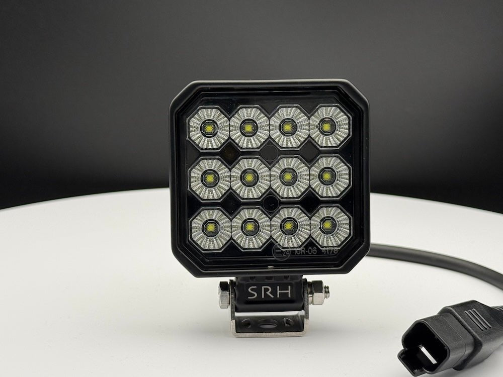Lunar 3" Square LED Work Light 12v 24vLuna Series Work Light2100-24TCSSRH LightingSRH Lighting