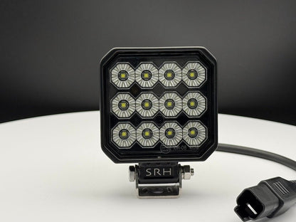 Lunar 3" Square LED Work Light 12v 24vLuna Series Work Light2100-24TCSSRH LightingSRH Lighting