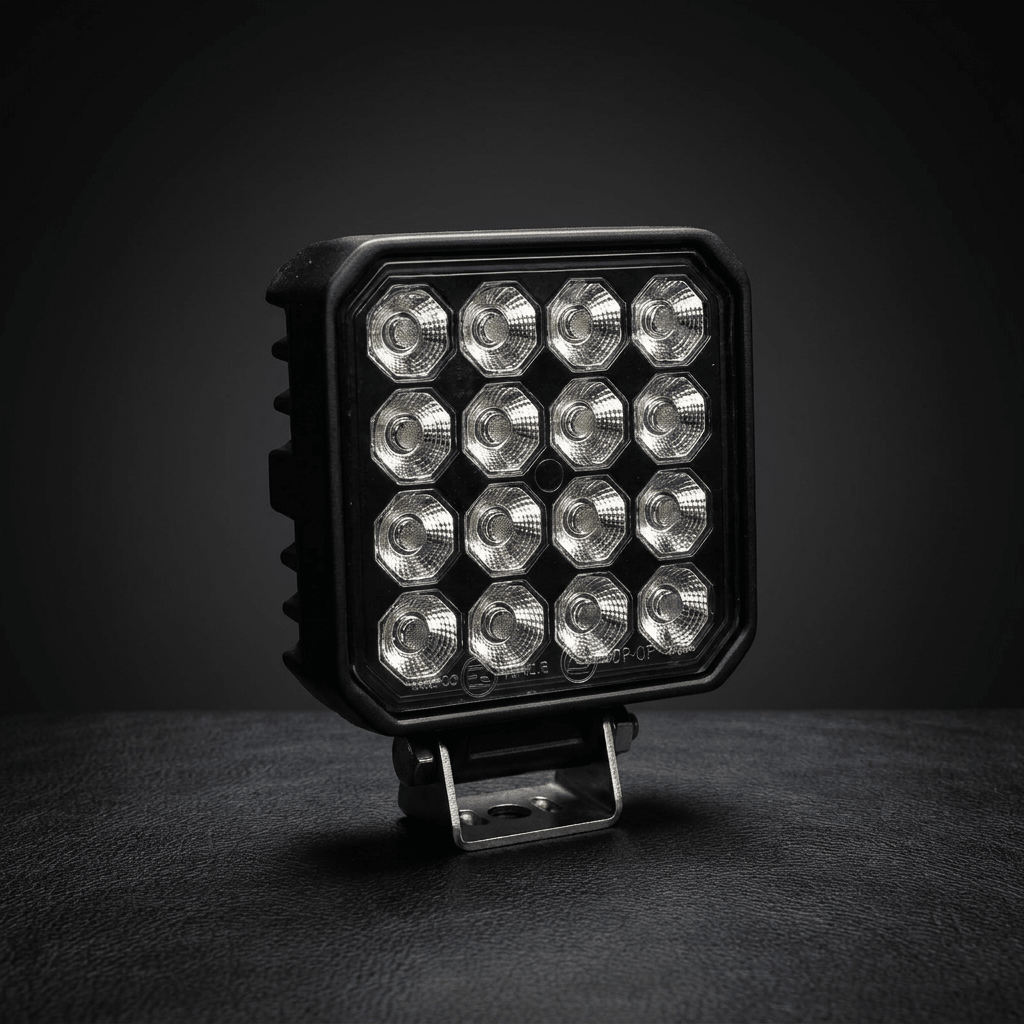 Lunar 3.5" square LED Work Light 12v 24v R23 reverse light approvedLuna Series Work Light2100-16SRH LightingSRH Lighting