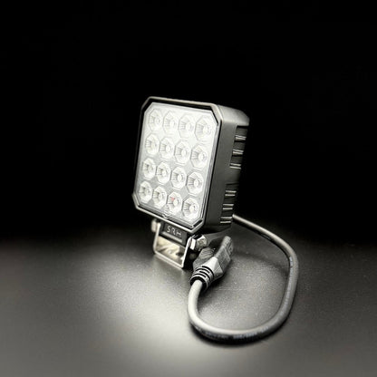 Lunar 3.5" square LED Work Light 12v 24vLuna Series Work Light2100-32TCSSRH LightingSRH Lighting