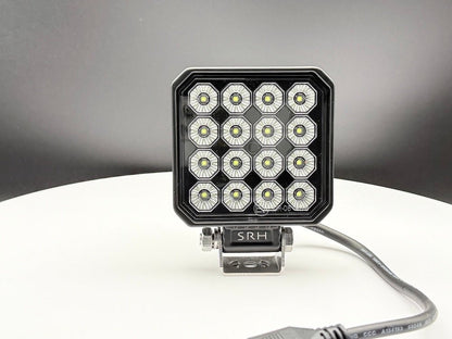 Lunar 3.5" square LED Work Light 12v 24vLuna Series Work Light2100-32TCSSRH LightingSRH Lighting