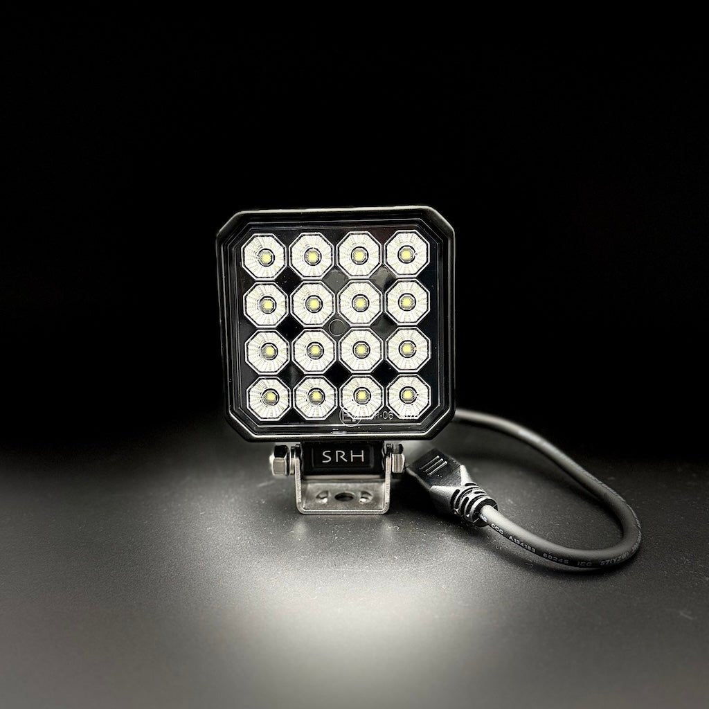 Lunar 3.5" square LED Work Light 12v 24vLuna Series Work Light2100-32TCSSRH LightingSRH Lighting