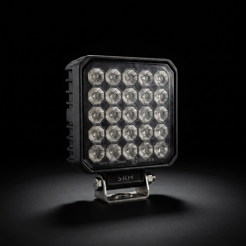 Lunar 4.3" square LED Work Light 12v 24v R23 reverse light approvedLuna Series Work Light2100-25SRH LightingSRH Lighting