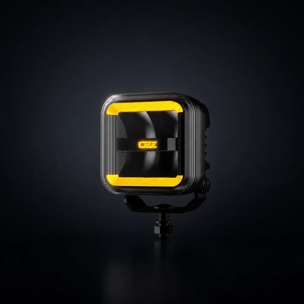 OZZ SQR 3″ – LED driving light – BlackLED work light88118SRH LightingSRH Lighting