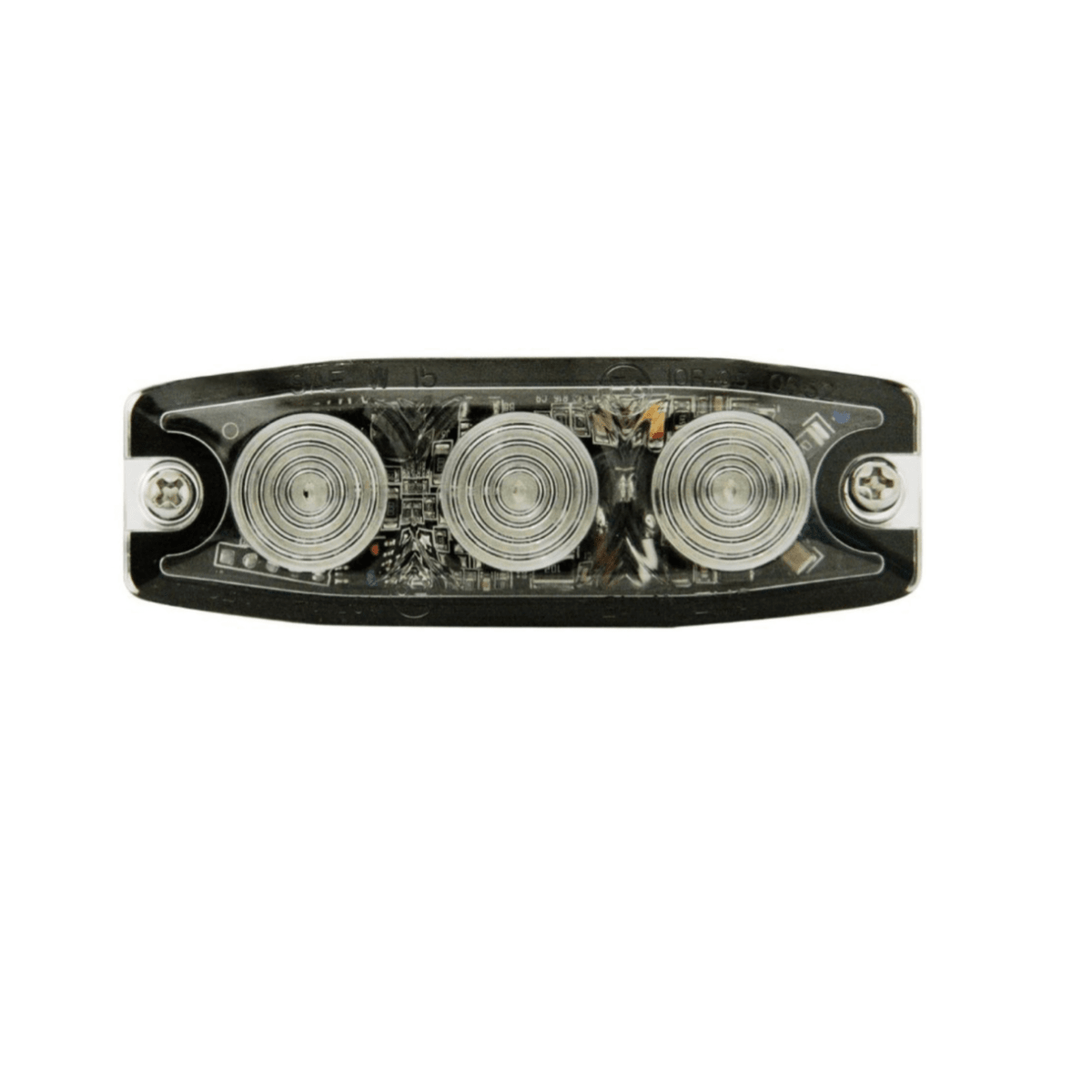 Peterson 3-way low profile LED amber warning lightLED warning lightPeterson EuropeSRH Lighting