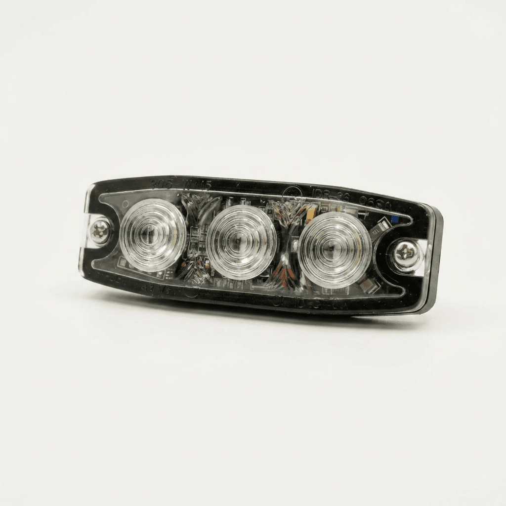Peterson 3 - way low profile LED amber warning lightLED warning lightSL-10461Peterson EuropeSRH Lighting