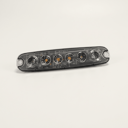 Peterson 6 - way low profile LED amber warning lightLED warning lightSL-10451Peterson EuropeSRH Lighting