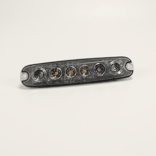 Peterson 6 - way low profile LED amber warning lightLED warning lightSL-10451Peterson EuropeSRH Lighting