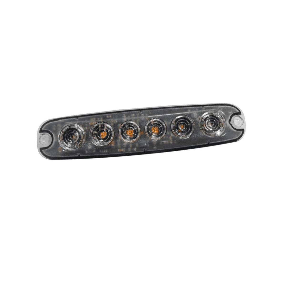 Peterson 6-way low profile LED amber warning lightLED warning lightPeterson EuropeSRH Lighting