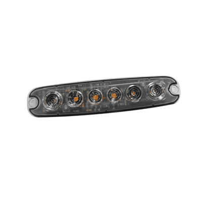 Peterson 6-way low profile LED amber warning lightLED warning lightPeterson EuropeSRH Lighting