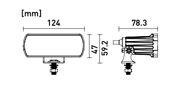 REBEL Rear Guard Mini Tail Lamp BarLED Rear Light2014W-BSRH LightingSRH Lighting