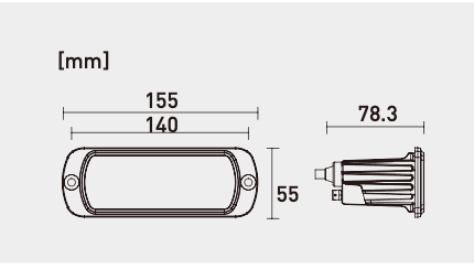 REBEL Rear Guard Mini Tail Lamp BarLED Rear Light2014W-BSRH LightingSRH Lighting