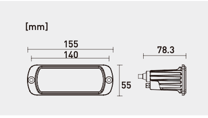 REBEL Rear Guard Mini Tail Lamp BarLED Rear Light2014W-BSRH LightingSRH Lighting