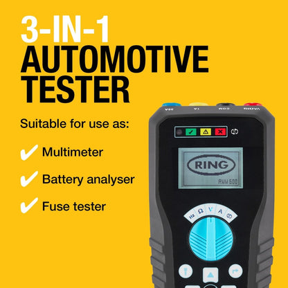 RMM600 Multi-Function Automotive TesterAccessoryRing AutomotiveSRH Lighting