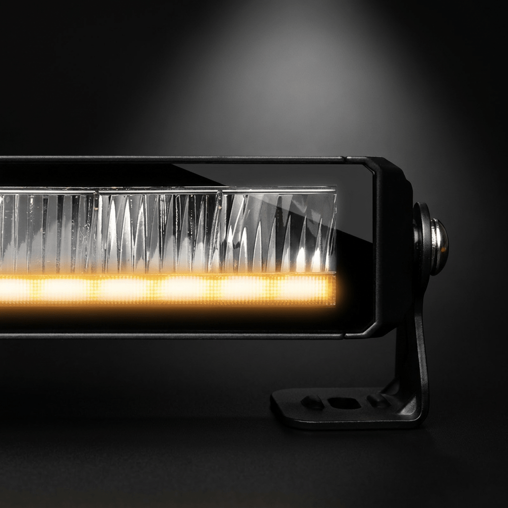 Solaris Safe Guard R65 warning light and driving light barDual function driving light bar3008L-12SRH LightingSRH Lighting