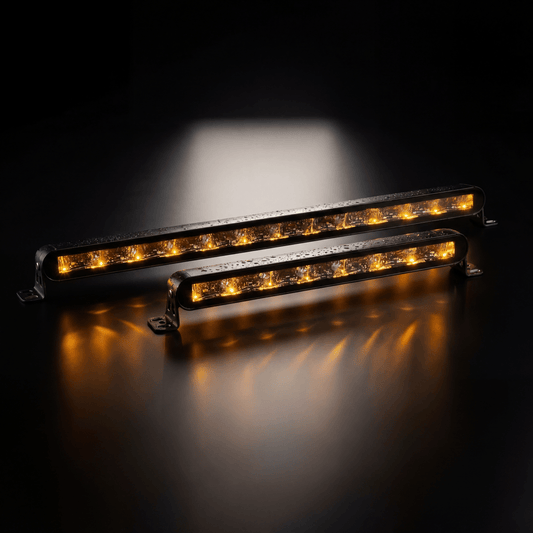 SOLO LED Slim Single Row Light Bar Amber Position7 " - 20"2006W-16SRH LightingSRH Lighting