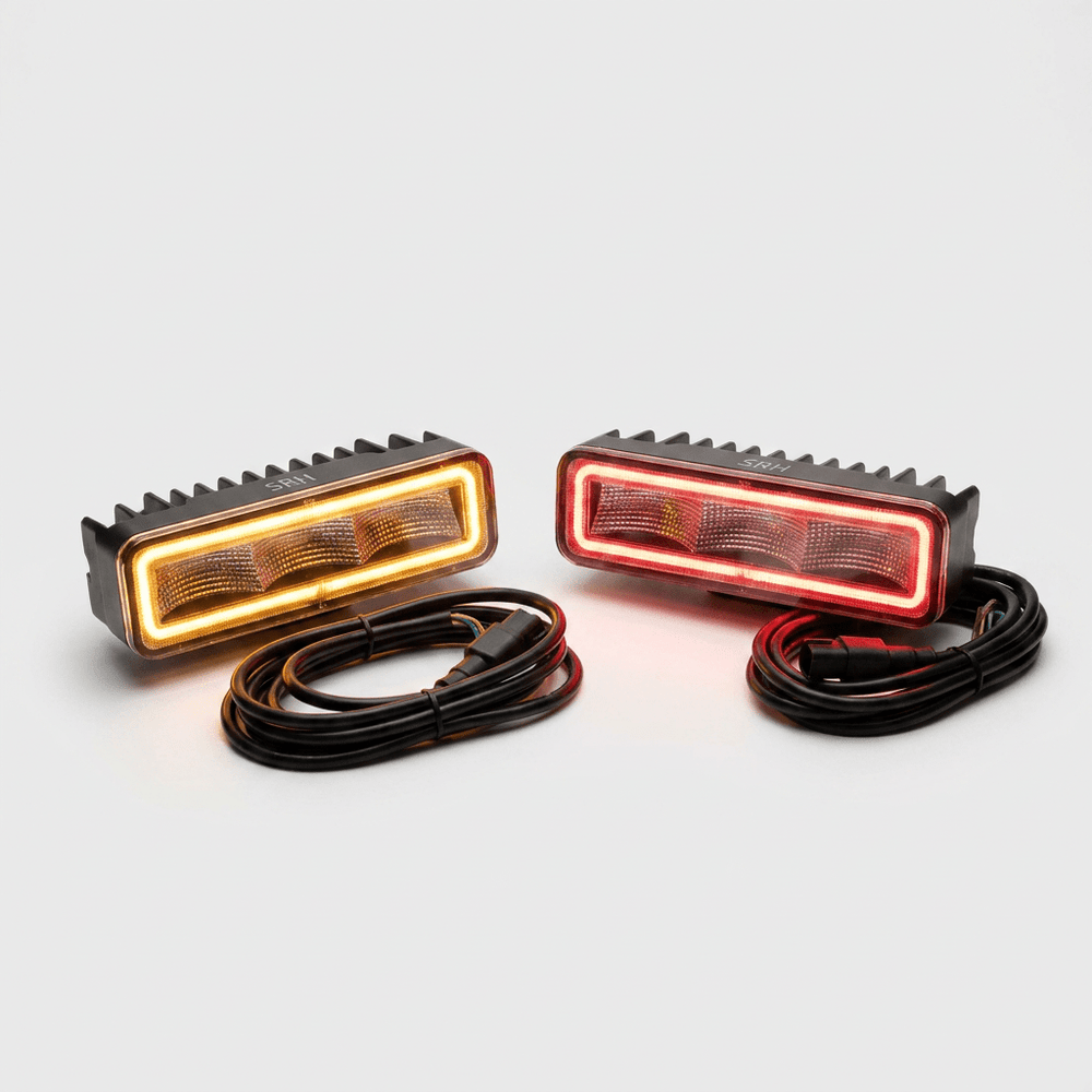 TrailBlazer chase light with hazard warning and flood lightLED warning lightTrailBlazerSRH LightingSRH Lighting