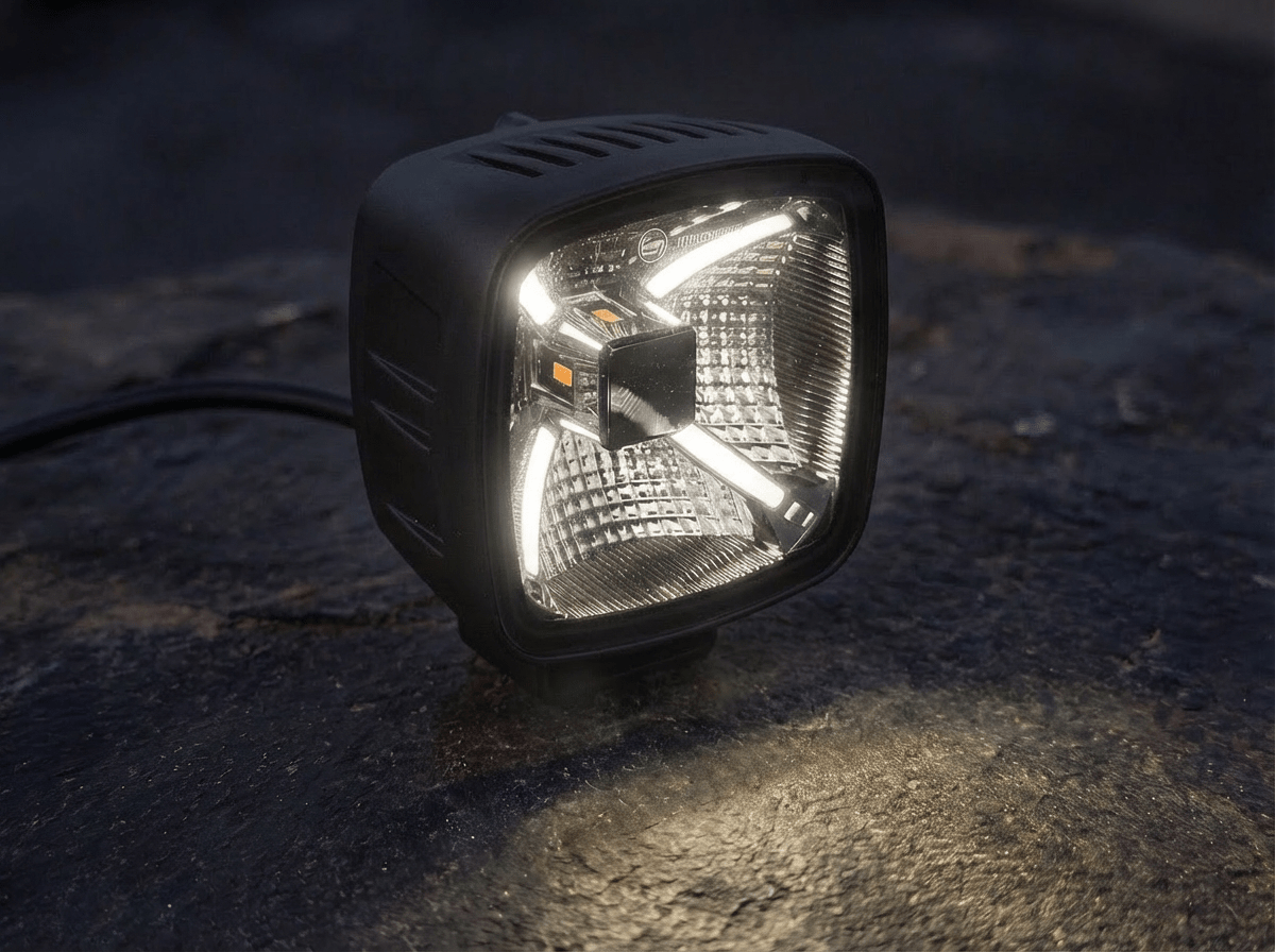 TRITON work light with tri-colour position, a Vertex Series LightLED work lightSRH LightingSRH Lighting