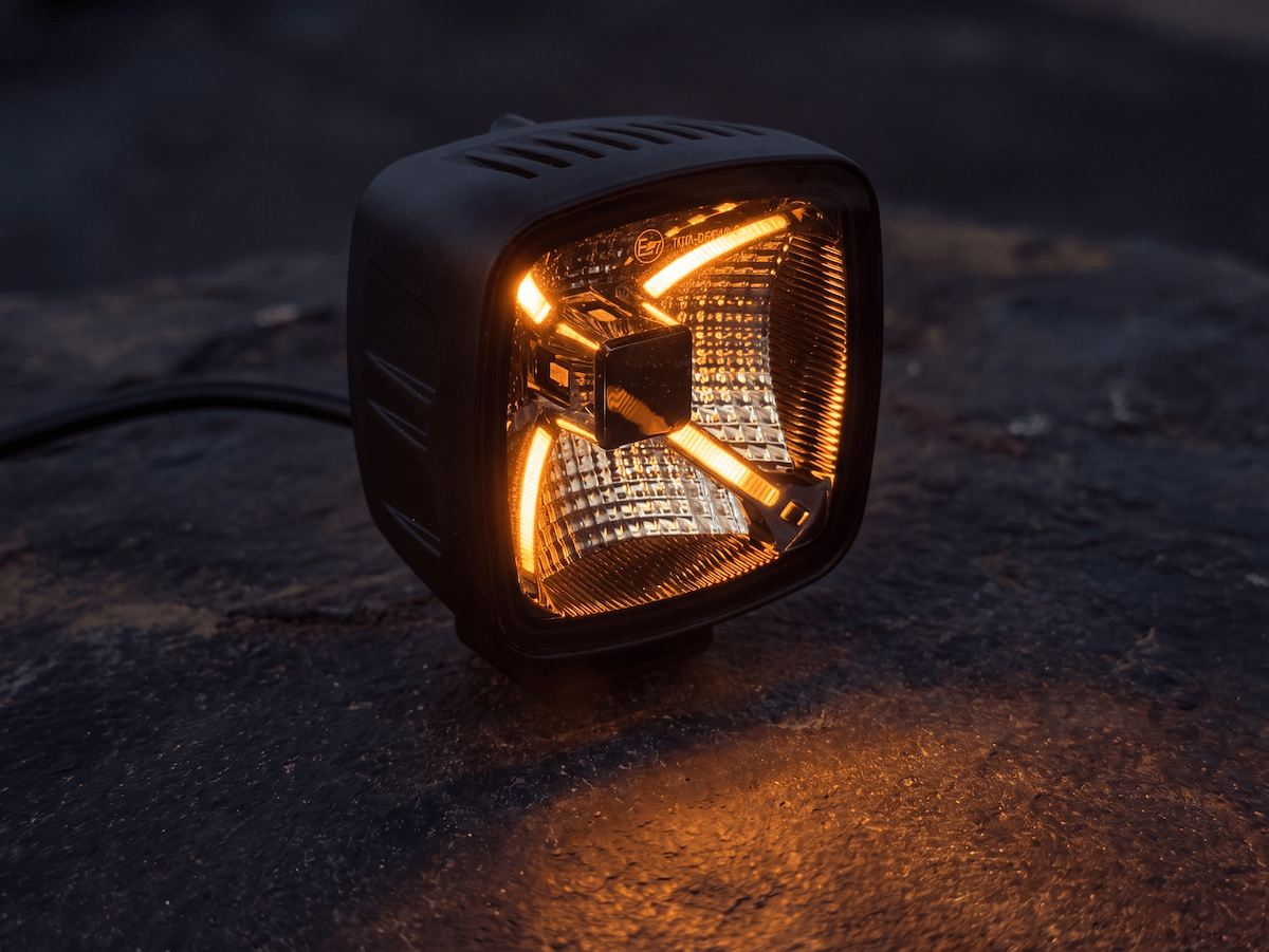 TRITON work light with tri-colour position, a Vertex Series LightLED work lightSRH LightingSRH Lighting