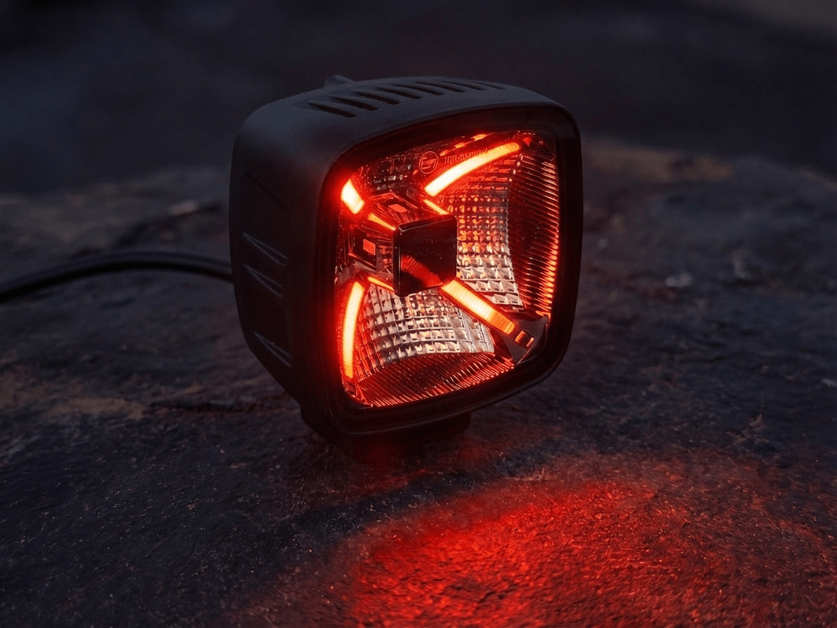 TRITON work light with tri-colour position, a Vertex Series LightLED work lightSRH LightingSRH Lighting