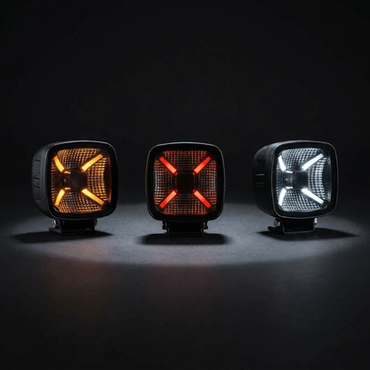 TRITON work light with tri - colour position, a Vertex Series LightLED work lightG23304SRH LightingSRH Lighting