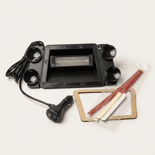 VSWD-DL18R65-A LED Dash Light. Sucker mount R65 LEDLED warning lightDL18R65-AVSWDSRH Lighting