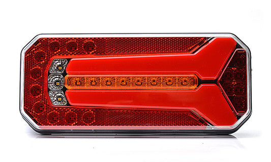 W150 Rear combination lampStop, tail, dynamic indicator, reverse, rear fog1111 L/PWASSRH Lighting
