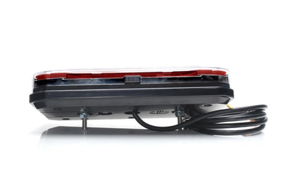W185 Rear combination lamp BLACKStop, tail, dynamic indicator, reverse, rear fog1291L/P BlackWASSRH Lighting