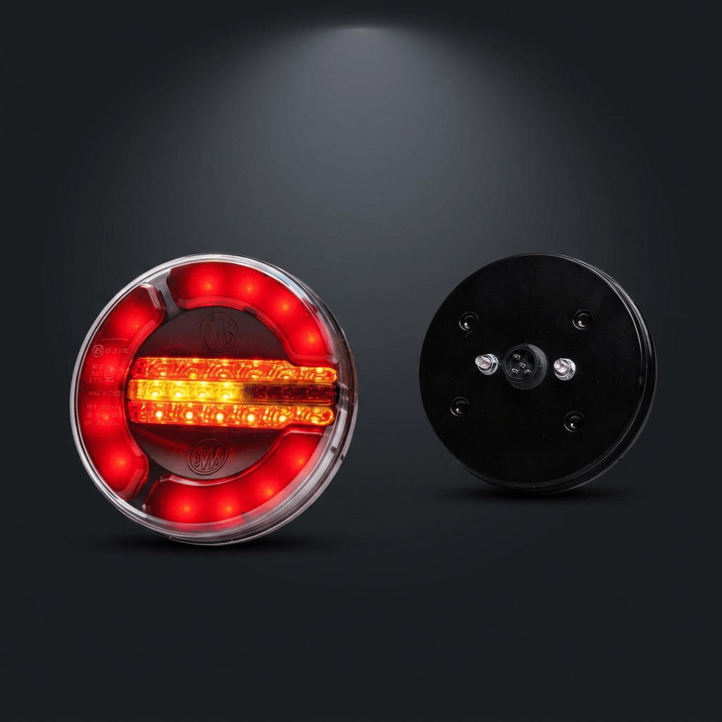 WAS W153 DD Rear stop tail dynamic indicator BlackLED Rear Light1129 DD BlackWASSRH Lighting