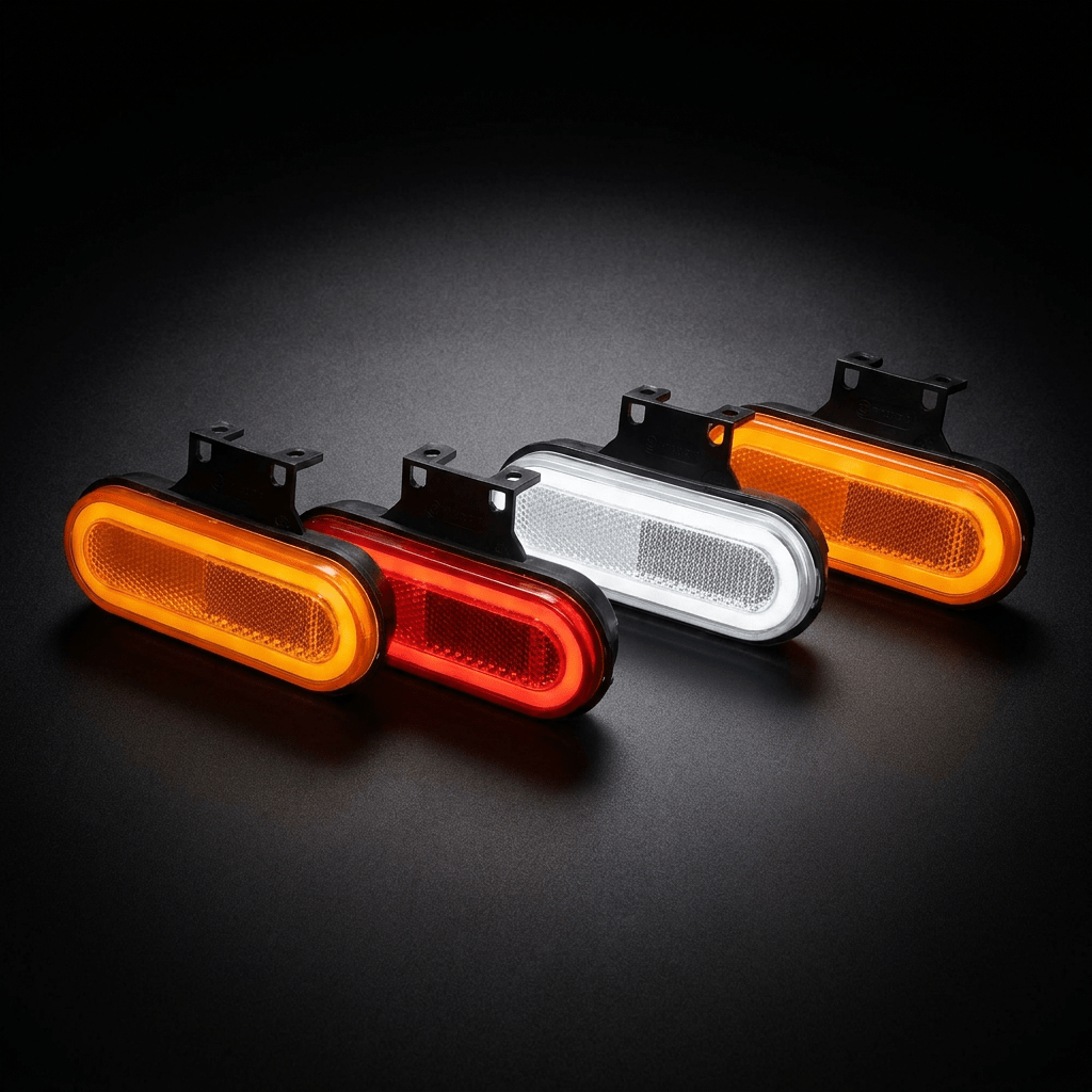 WAS W198 LED Marker Light: Versatile, High Visibility, ECE ApprovedMarker Light1401WASSRH Lighting
