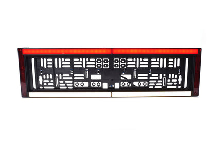 WAS W253 Rear number plate holder with Stop and Reverse + reflectorsLED warning light2214WASSRH Lighting